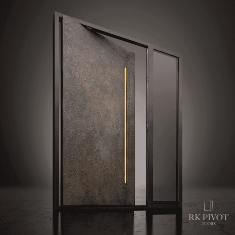Flüssigmetalltür - RK Pivot Doors Drehtür