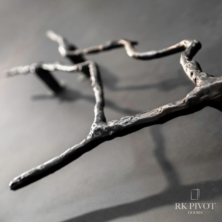 RK Pivot - Anta bilico RK - Maniglia Ossido Nero oro