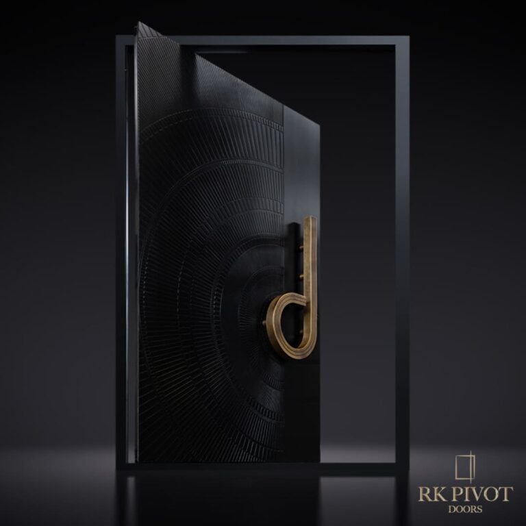 RK Pivot Doors - Tür Mit Flüssigem Metall