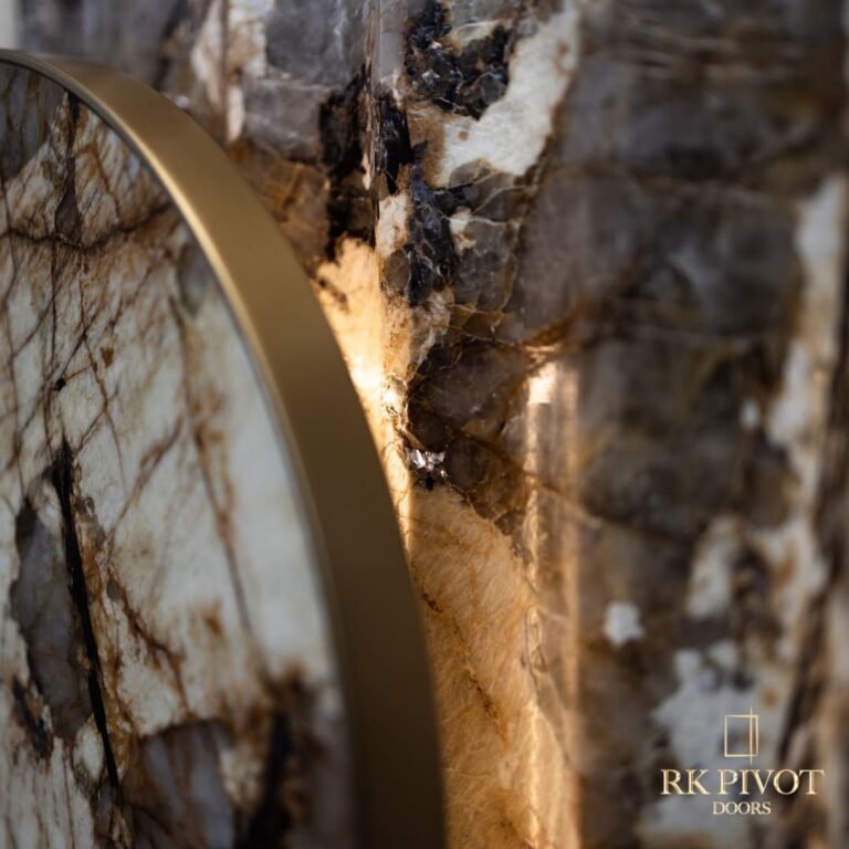 RK Pivot Doors - Pietra Naturale Patagonia Ceres